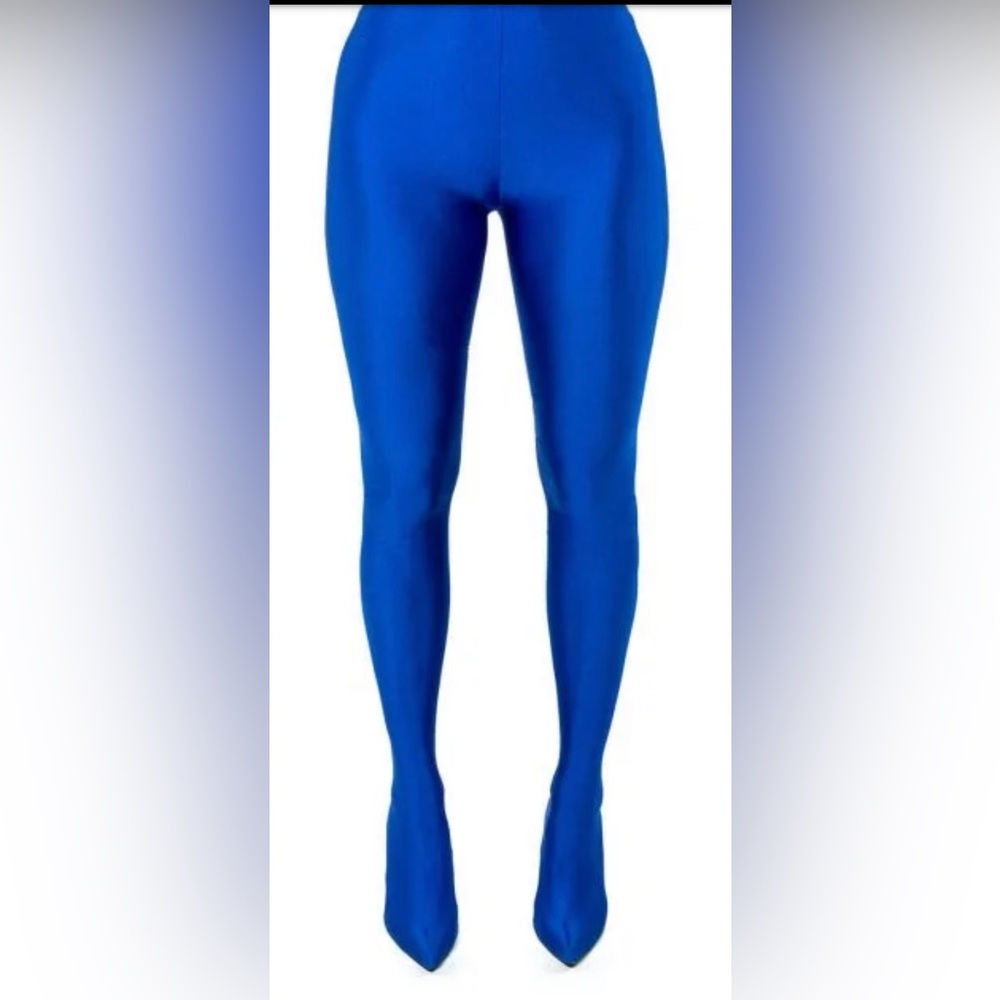 Akira boot leggings, brand new, size 9, royal blue